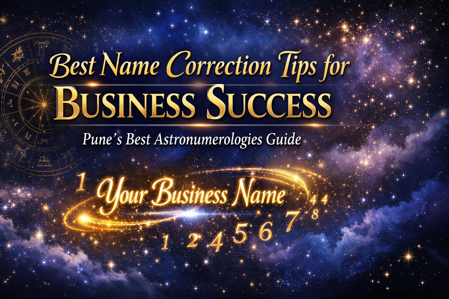 Best Name Correction Tips for Business Success – Pune Best Astronumerologies Guide