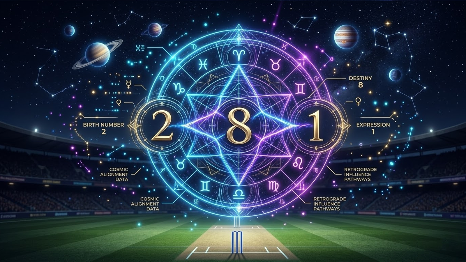 Cosmic Numerology Chart 2-8-1 Cricket